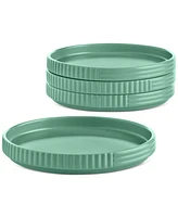 The Cellar Aaden Textured Appetizer Plates, Set of 4, Exclusively at Macy's