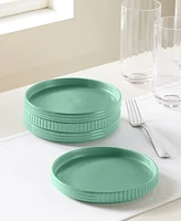 The Cellar Aaden Textured Appetizer Plates, Set of 4, Exclusively at Macy's