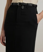Lauren Ralph Women's Stretch Cady Pencil Skirt