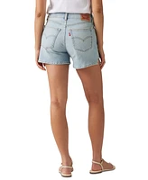 Levi's Women's Mid-Rise A-Line Denim Shorts