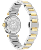 Versace Women's Swiss Greek Two-Tone Stainless Steel Bracelet Watch 35mm