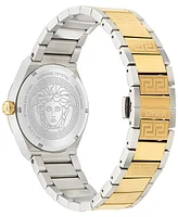 Versace Women's Swiss V-Auria Two-Tone Stainless Steel Bracelet Watch 39mm