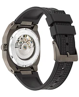 Versace Men's Swiss Automatic V-Contempo Gmt Black Tpu Strap Watch 40x48mm