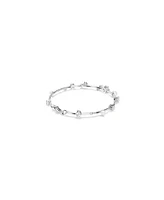 Swarovski Constella Round Cuts White Rhodium Plated Tennis Bracelet