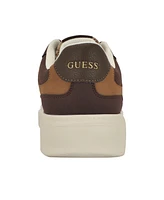 Guess Men's Carmino Lifted Lace Up Fashion Sneakers