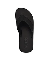 Guess Men's Dubbz Branded Thong Flip Flop Sandals