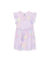 Lands' End Big Girls Plus Short Sleeve Gathered Waist Tunic Top