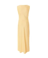 Quiz Women's Satin Ruched Side Maxi Dress