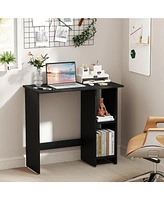 Computer Desk with Storage and Adjustable Shelf for Organized and Efficient Workspace