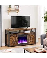 Electric Fireplace Insert Heater with Overheat Protection for Safe and Cozy Heating Solution