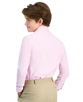 Michael Kors Big Boys Classic Fit Solid Stretch Dress Shirt