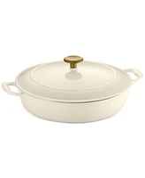 Tramotina Enameled Cast Iron 4-Qt. Covered Braiser