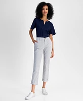Tommy Hilfiger Women's Net Rope Hampton Chino Pants