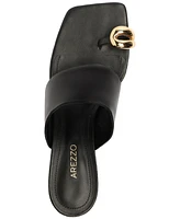 Arezzo Women's Kendall Mid Stiletto Slip-On Sandals