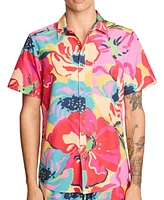 Paisley & Gray Men's Gilby Floral Swim Shirt