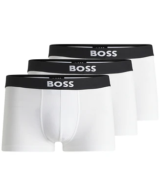 Boss by Hugo Men's Icon 3-Pk. Trunks