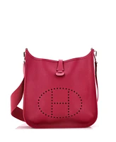 Pre-Owned Hermes Pm Evelyne Bag Gen I Epsom