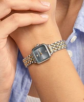 Olivia Burton Women's Grosvenor Mini Two-Tone Bracelet Watch, 20mm