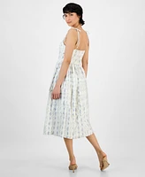 And Now This Women's Printed Tiered Midi Dress, Exclusively at Macy's