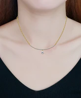 Giani Bernini Cubic Zirconia Pendant Necklace (2-1/6 ct. t.w.), 16" + 2" extender, Exclusively at Macy's
