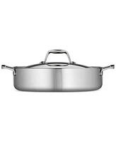 Tramontina Tri-Ply Clad Stainless Steel 6-Qt. Covered Braiser