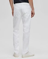 A|X Armani Exchange Men's Slim Fit White Jeans