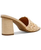 Dv Dolce Vita Women's Honey Raffia Block-Heel Dress Sandals