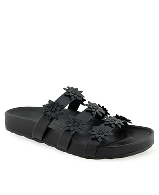 Aerosoles Women's Leflor Round Toe Flatform Sandals