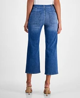 7 For All Mankind Women's Alexa High-Rise Cropped Cotton Jeans