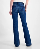 7 for All Mankind Women's Dojo Tailorless Flare-Leg Jeans