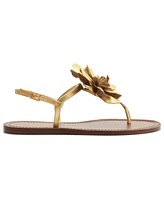 Arezzo Women's Daisy Buckle Flat Sandals