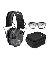 Walkers Razor Slim Electronic Muff (Carbon) with Case, and Glasses