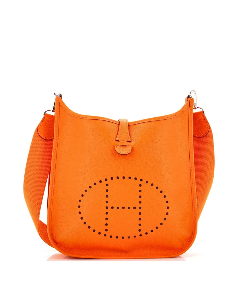 Pre-Owned HERMES Pm Evelyne Bag Gen I Epsom