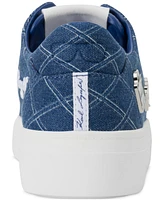 Karl Lagerfeld Paris Women's Cate Rue Pins Lace-Up Sneakers