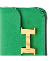 Pre-Owned HERMES Constance Slim Wallet Evercolor