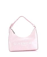 Pre-Owned Givenchy Small Moon Cut Out Bag 4G Coated Canvas