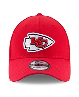 New Era Men's Red Kansas City Chiefs Super Bowl Lix Side Patch 39THIRTY Flex Hat