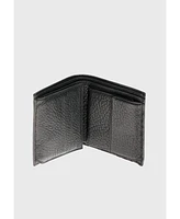 Men's Genuine Leather Venous Pattern Trifold Wallet