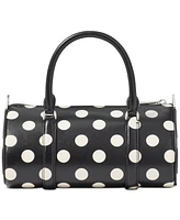 kate spade new york Spade Icon Small Leather Barrel Bag