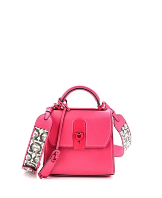 Pre-Owned Salvatore Ferragamo Small Boxyz Top Handle Bag Leather