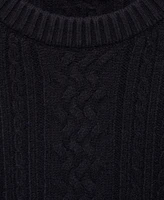 Mango Men's Slim-Fit Braided Knit Sweater