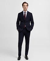 Mango Men's Wool Suit Blazer