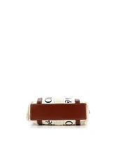 Pre-Owned Chloe Small Woody Tote Shearling with Leather
