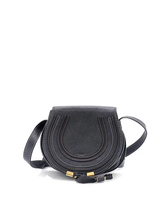 Pre-Owned Chloe Mini Marcie Crossbody Bag Leather