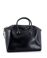 Pre-Owned Givenchy Medium Antigona Bag Glazed Leather