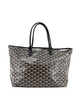 Pre-Owned Goyard Pm Saint Louis Tote Printed Coated Canvas