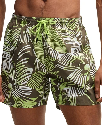 Boss by Hugo Men's Monogram Swim Shorts