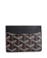 Pre-Owned Goyard Saint Sulpice Card Holder Coated Canvas