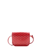Pre-Owned Goyard Pm Belvedere Messenger Bag Coated Canvas