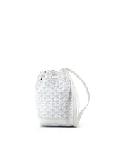 Pre-Owned Goyard Pm Petit Flot Bucket Bag Coated Canvas